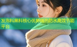 发泡料黑料核心优势隔热防水高效节能平台