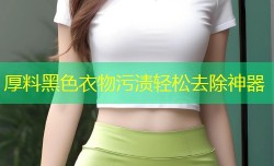厚料黑色衣物污渍轻松去除神器