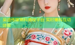吴迪传媒黑料揭秘平台 实时爆料互动体验