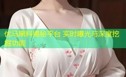 优马黑料揭秘平台 实时曝光与深度挖掘功能