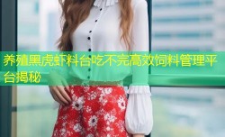 养殖黑虎虾料台吃不完高效饲料管理平台揭秘
