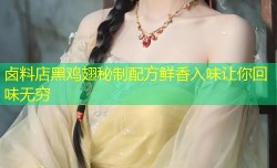 卤料店黑鸡翅秘制配方鲜香入味让你回味无穷