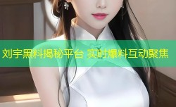 刘宇黑料揭秘平台 实时爆料互动聚焦