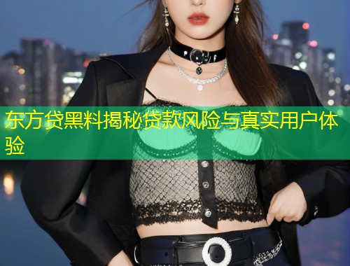 东方贷黑料揭秘贷款风险与真实用户体验  第2张
