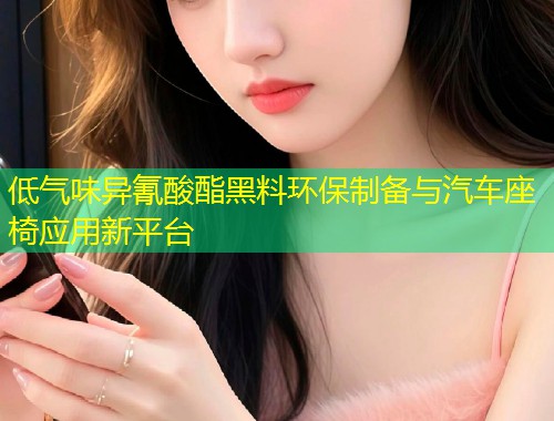 低气味异氰酸酯黑料环保制备与汽车座椅应用新平台  第1张