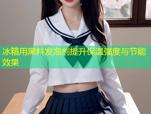 冰箱用黑料发泡剂提升保温强度与节能效果  第1张