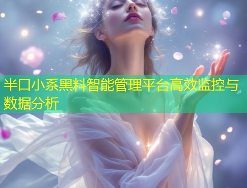 半口小系黑料智能管理平台高效监控与数据分析  第1张