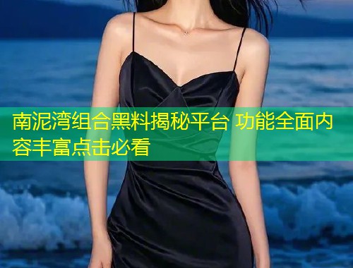 南泥湾组合黑料揭秘平台 功能全面内容丰富点击必看  第2张