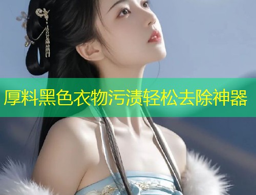 厚料黑色衣物污渍轻松去除神器  第2张