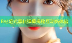 B站范式黑料弹幕揭秘互动新体验