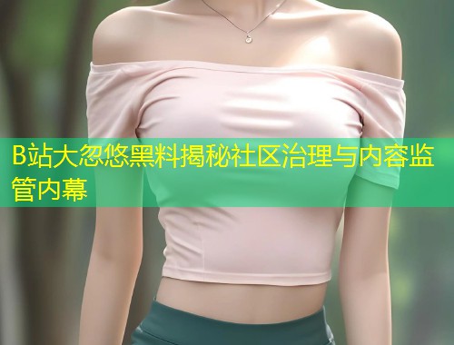 B站大忽悠黑料揭秘社区治理与内容监管内幕  第1张