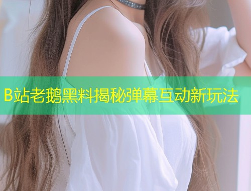 B站老鹅黑料揭秘弹幕互动新玩法  第1张